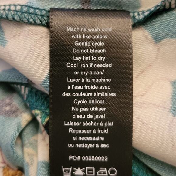 rag & bone Sabeen Floral Mockneck Sleeveless Top - Picture 7 of 8